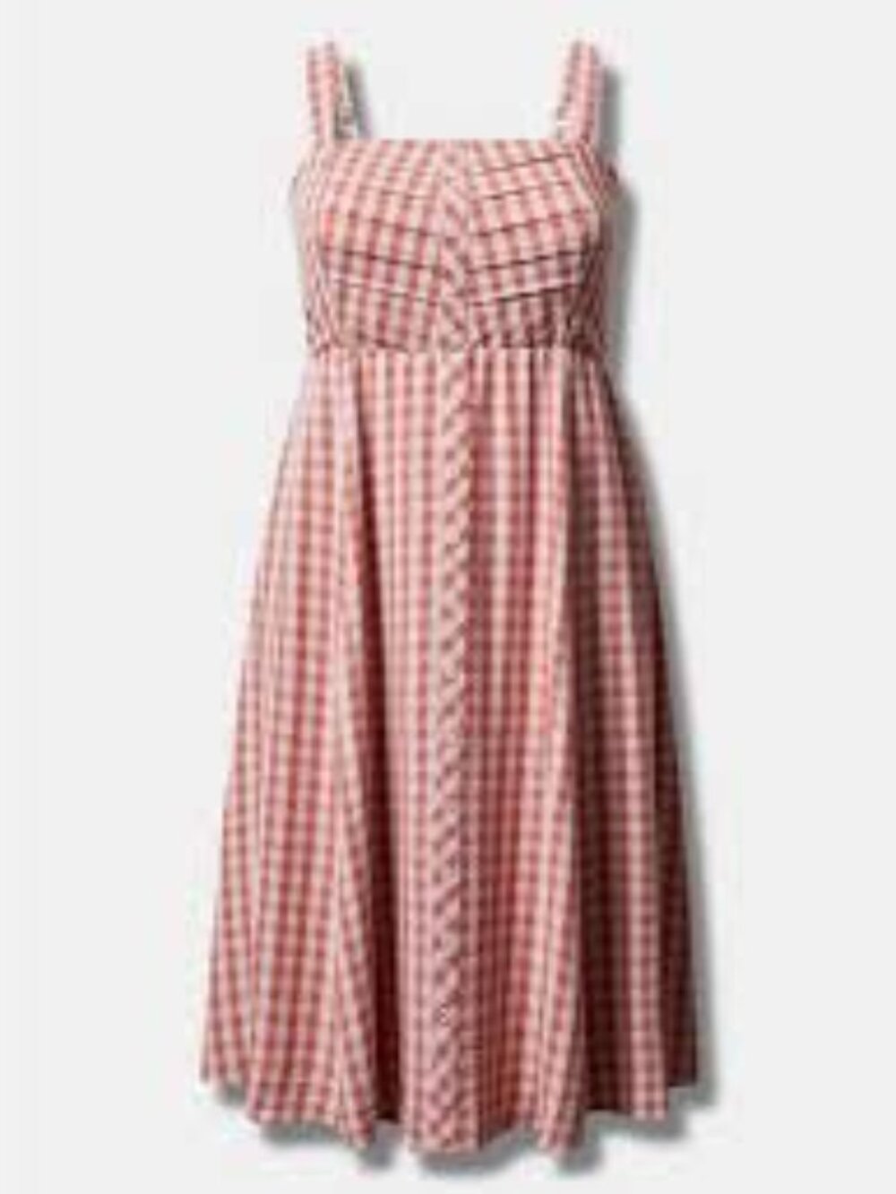 NWT Torrid Midi Seersucker Button Front Dress 2X